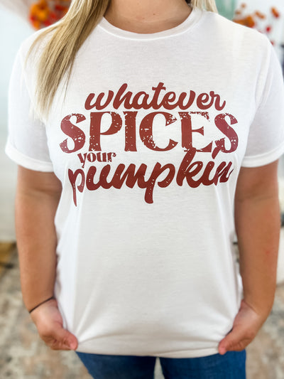 Spices Your Pumpkin Graphic Tee