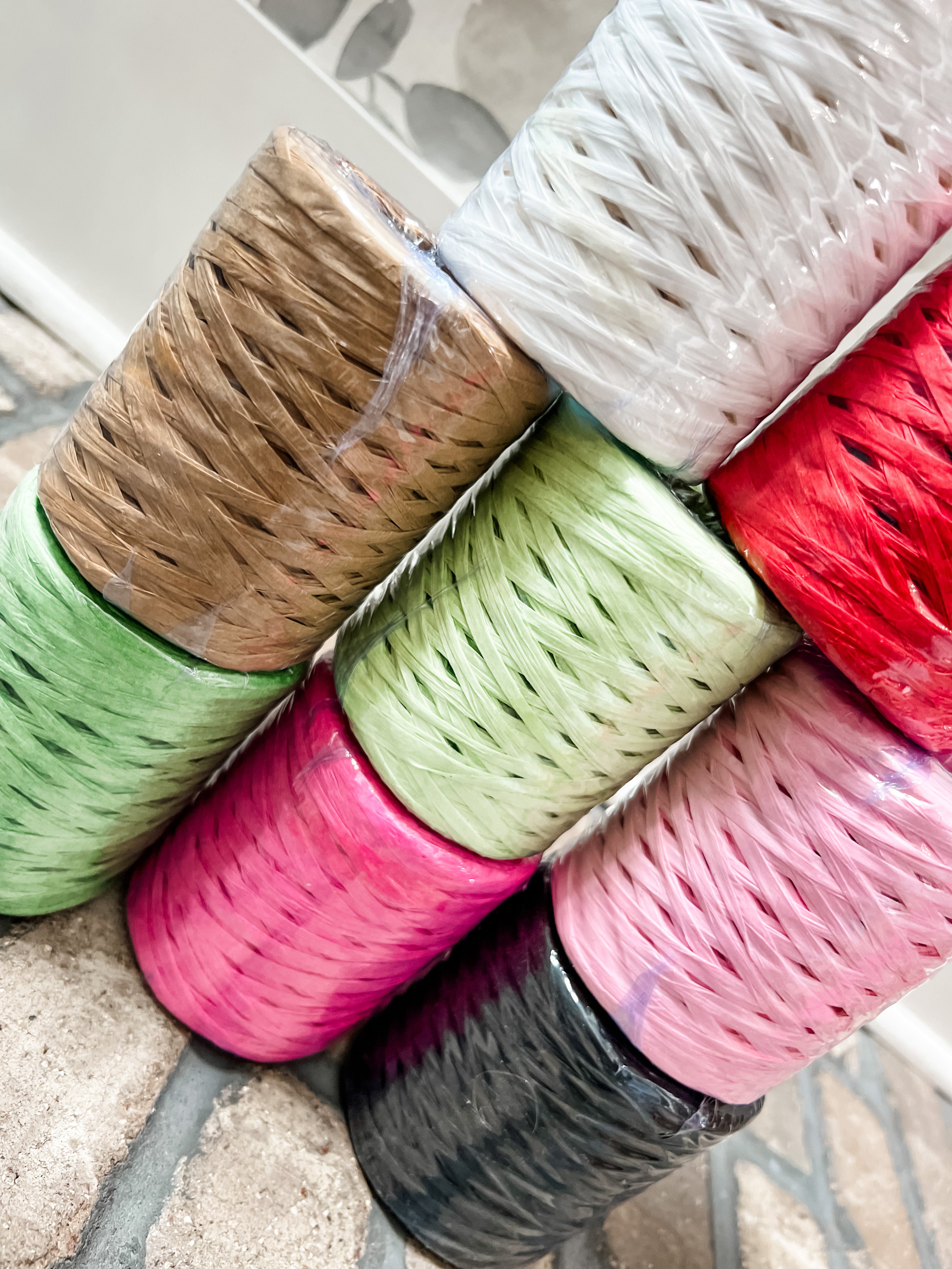 8 Piece Raffia Bundle FINAL SALE