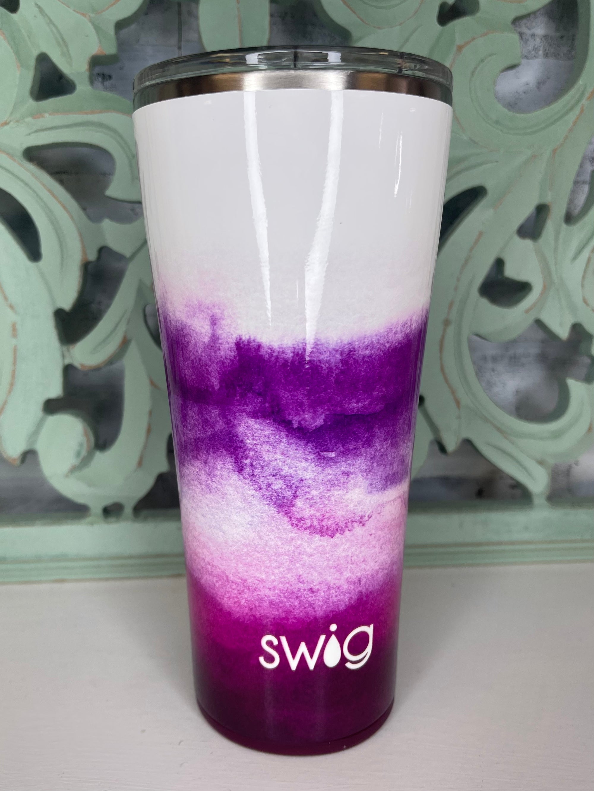 Amethyst Swig Tumbler 22 OZ - Re-Fabbed Boutique