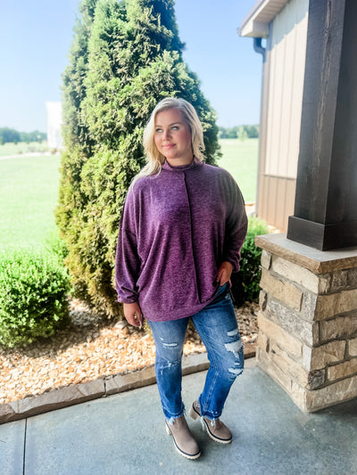Perfectly Plum Sweater FINAL SALE