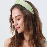 Waffle Knit Headband - Lime