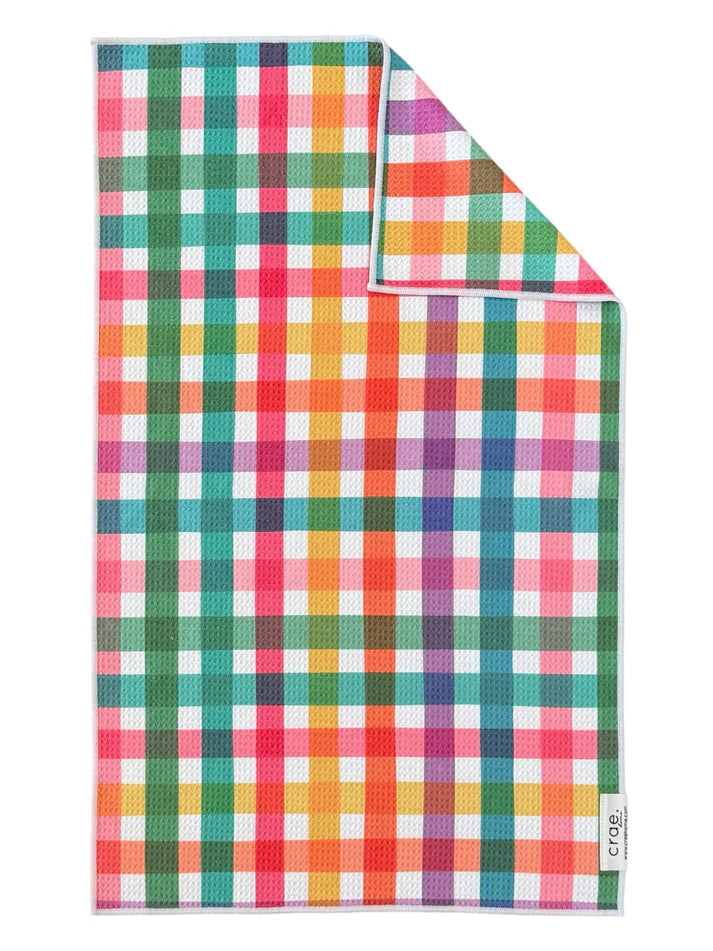 Crae Home: Live A Little Double-Sided Hand Towel *Final Sale*