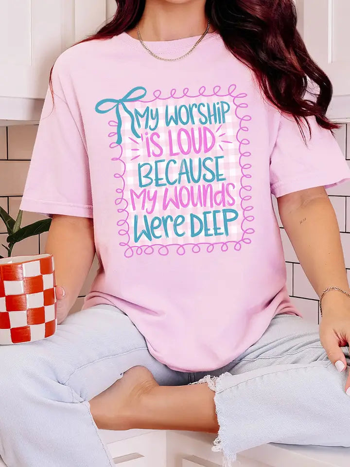 Worship Loud Comfort Colors - EOS Final Sale