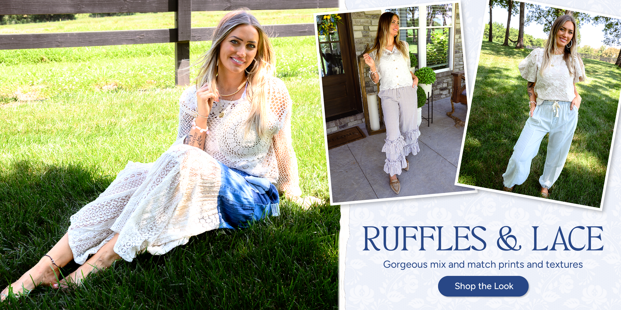 Ruffles and Lace collection
