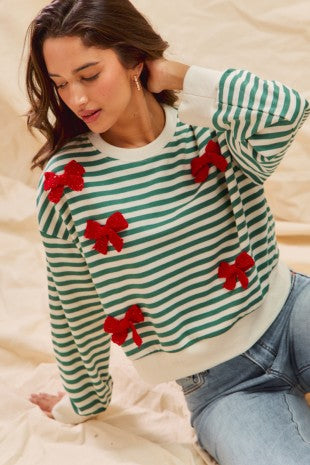 Ribbon Statement Sweater