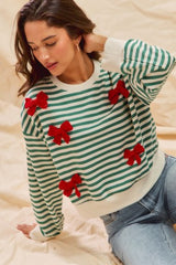 Ribbon Statement Sweater