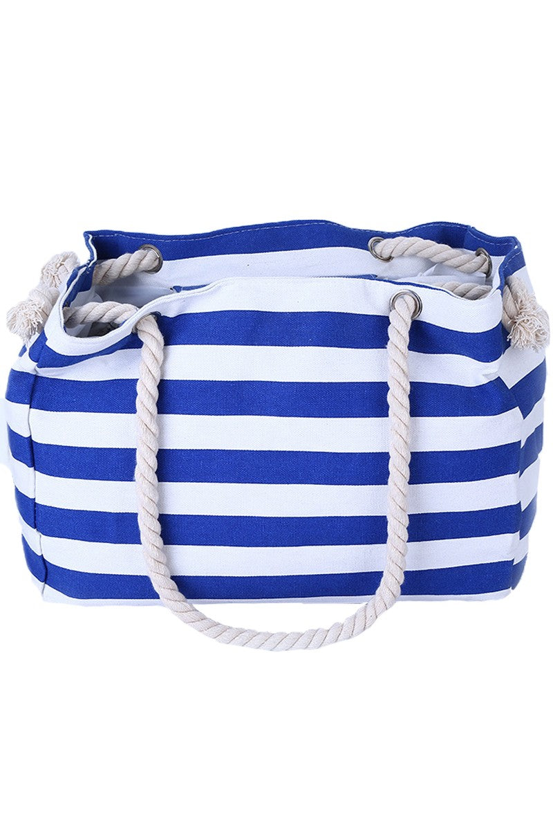 Striped Cool Beach Bag FINAL SALE