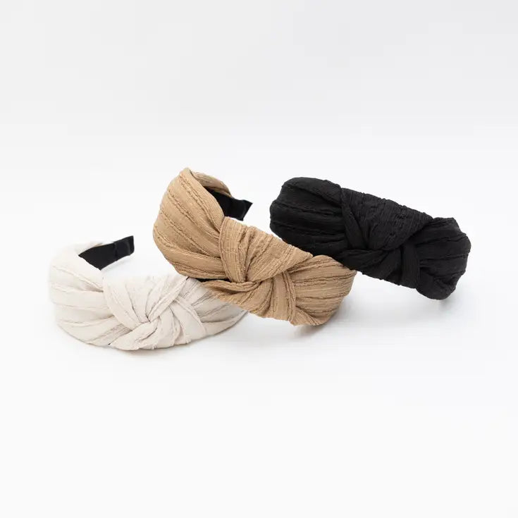 Top Knotted Boho Headband – Casual & Comfortable