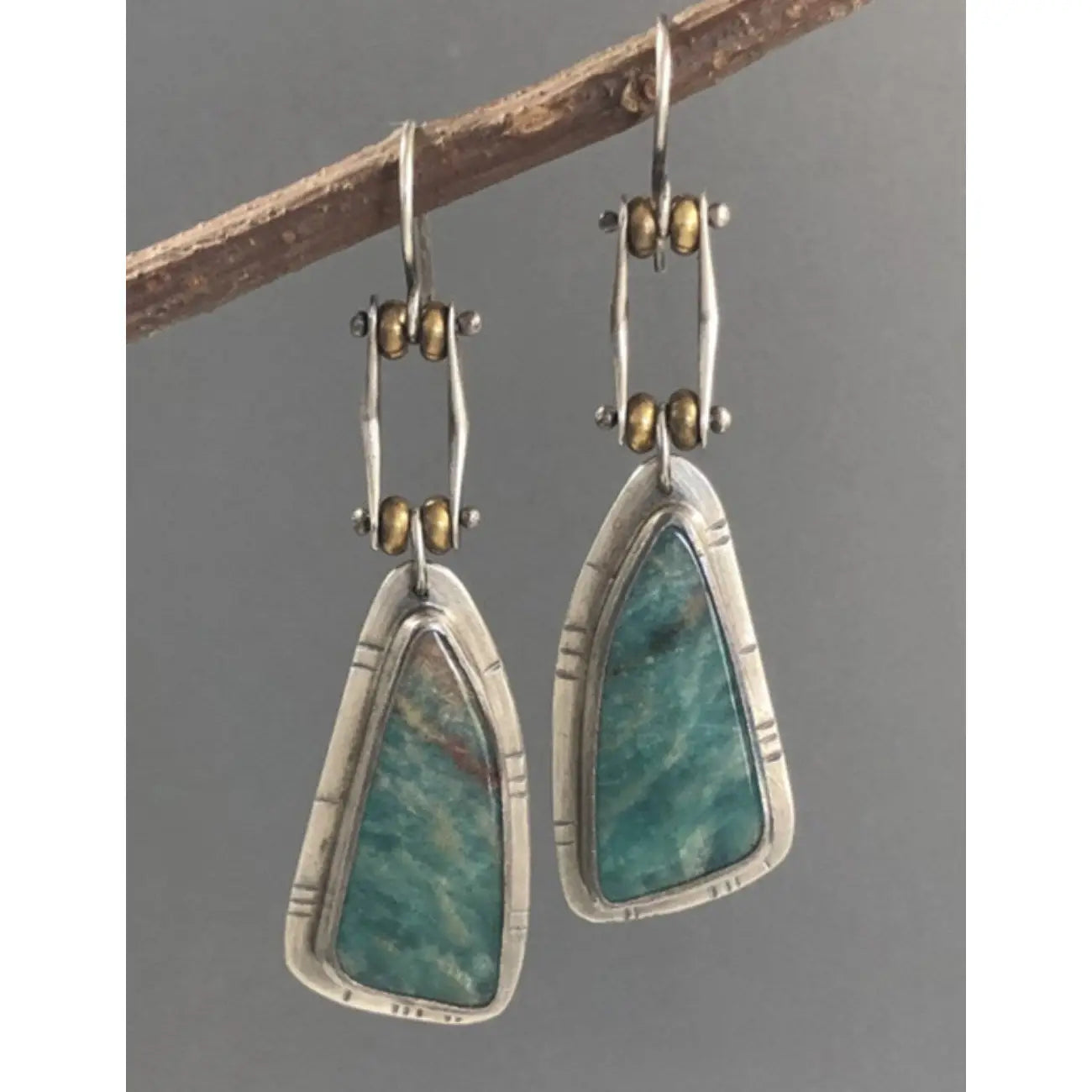 Vintage Geometric Irregular Dangle Earrings